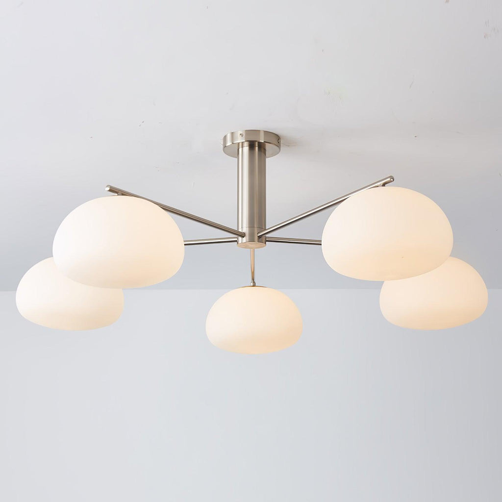 Lunara Luxe Glass Chandelier - Neutralighting