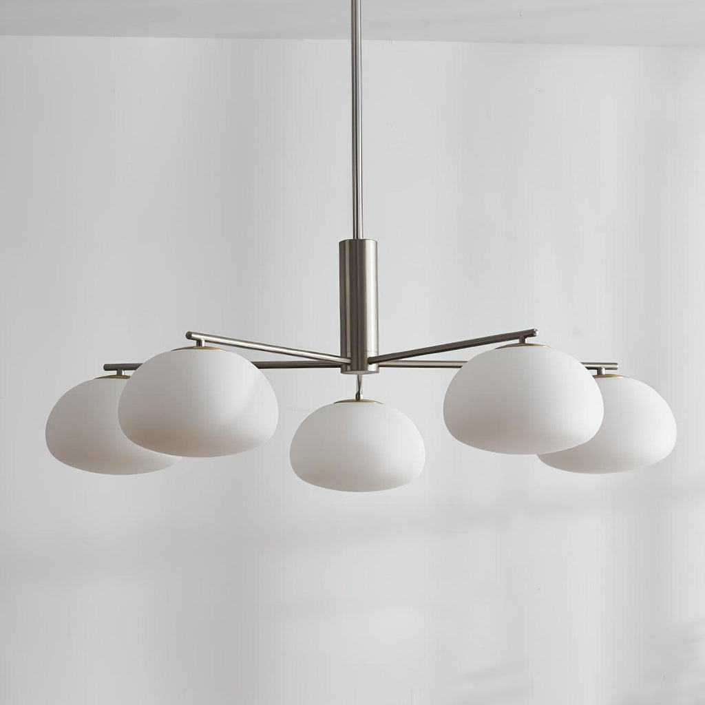 Lunara Luxe Glass Chandelier - Neutralighting