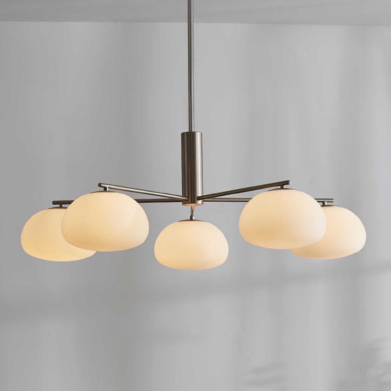 Lunara Luxe Glass Chandelier - Neutralighting