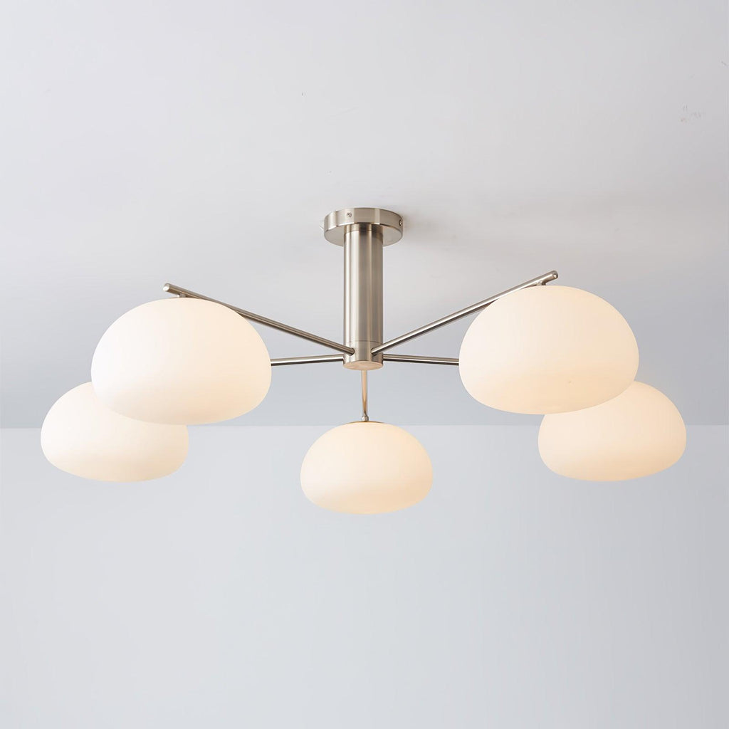 Lunara Luxe Glass Chandelier - Neutralighting
