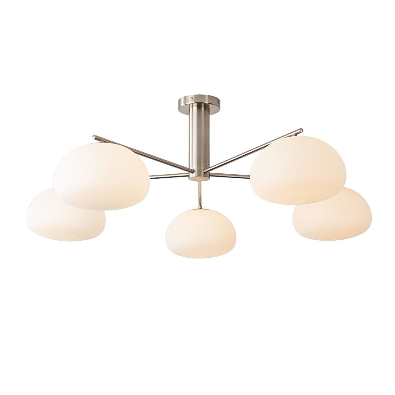 Lunara Luxe Glass Chandelier - Neutralighting