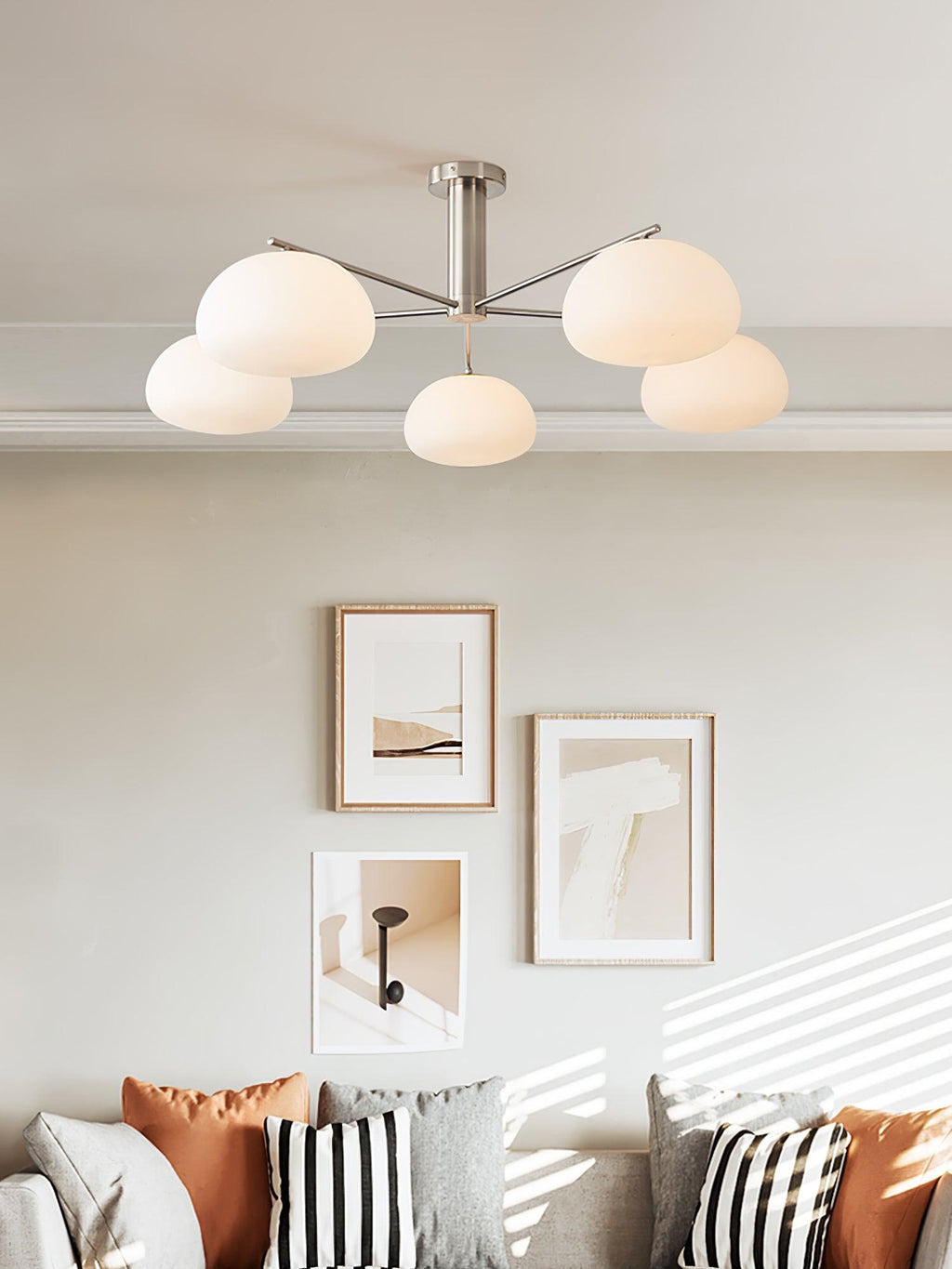 Lunara Luxe Glass Chandelier - Neutralighting