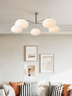 Lunara Luxe Glass Chandelier - Neutralighting