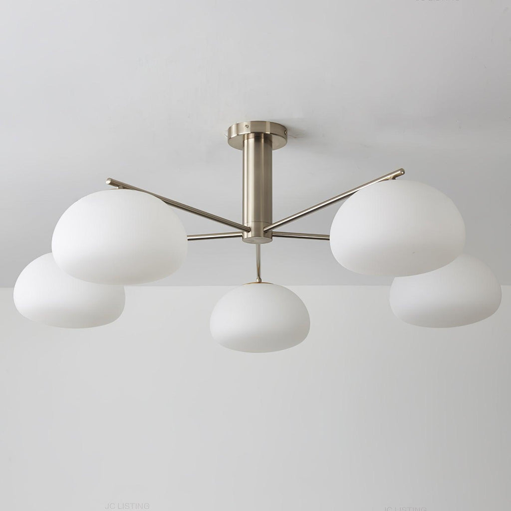 Lunara Luxe Glass Chandelier - Neutralighting
