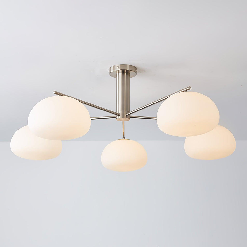 Lunara Luxe Glass Chandelier - Neutralighting