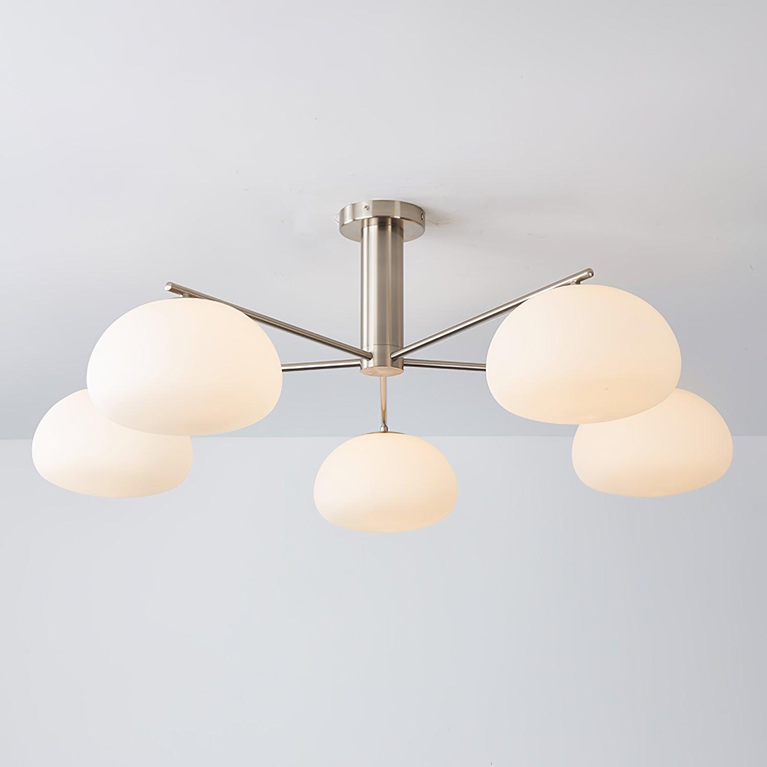 Lunara Luxe Glass Chandelier - Neutralighting
