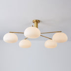 Lunara Luxe Glass Chandelier - Neutralighting
