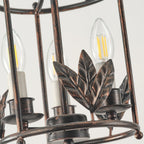 Hylite Suspension Lanterne Métal Doré Industrielle Vintage - Neutralighting