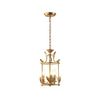 Hylite Suspension Lanterne Métal Doré Industrielle Vintage - Neutralighting