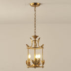 Hylite Suspension Lanterne Métal Doré Industrielle Vintage - Neutralighting