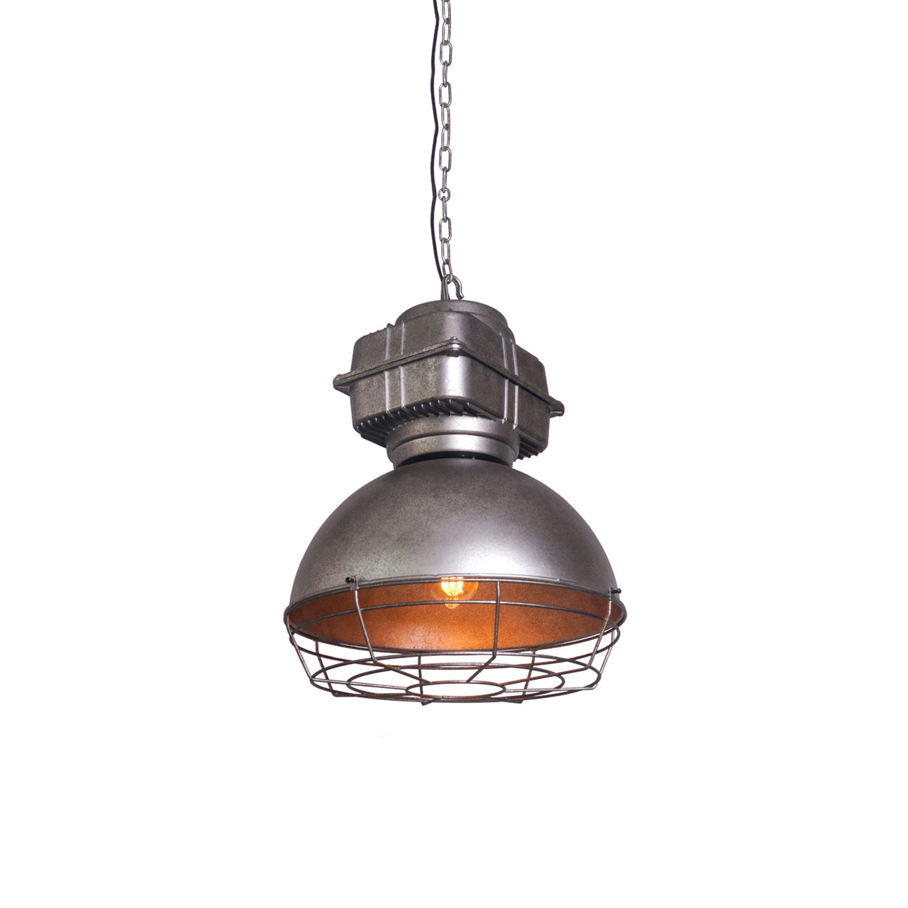 Astra Suspension Métal Brillant Industrielle Vintage - Neutralighting