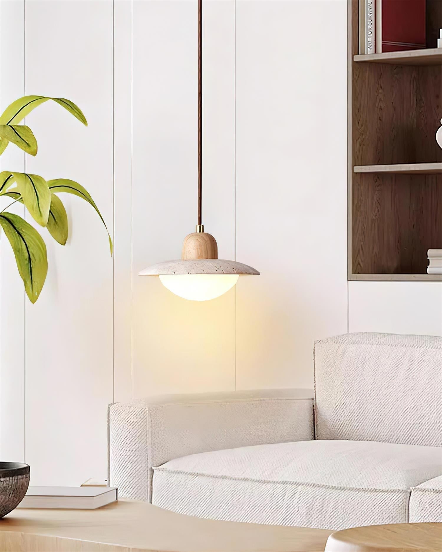 Suspension en Travertin - Neutralighting