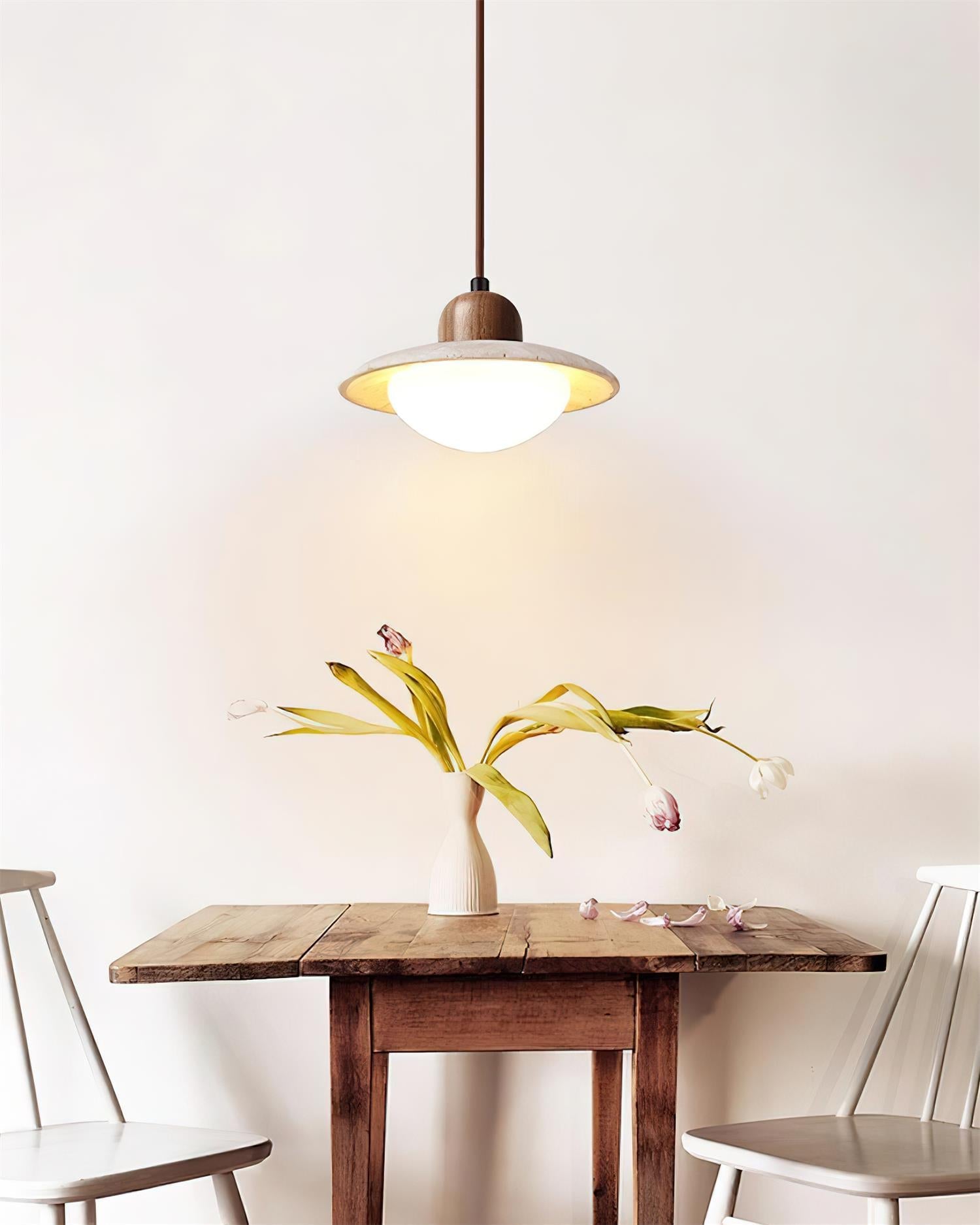 Suspension en Travertin - Neutralighting