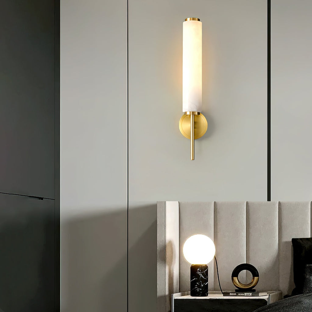 Olrinyra Applique Murale Cylindre en Albâtre - Neutralighting