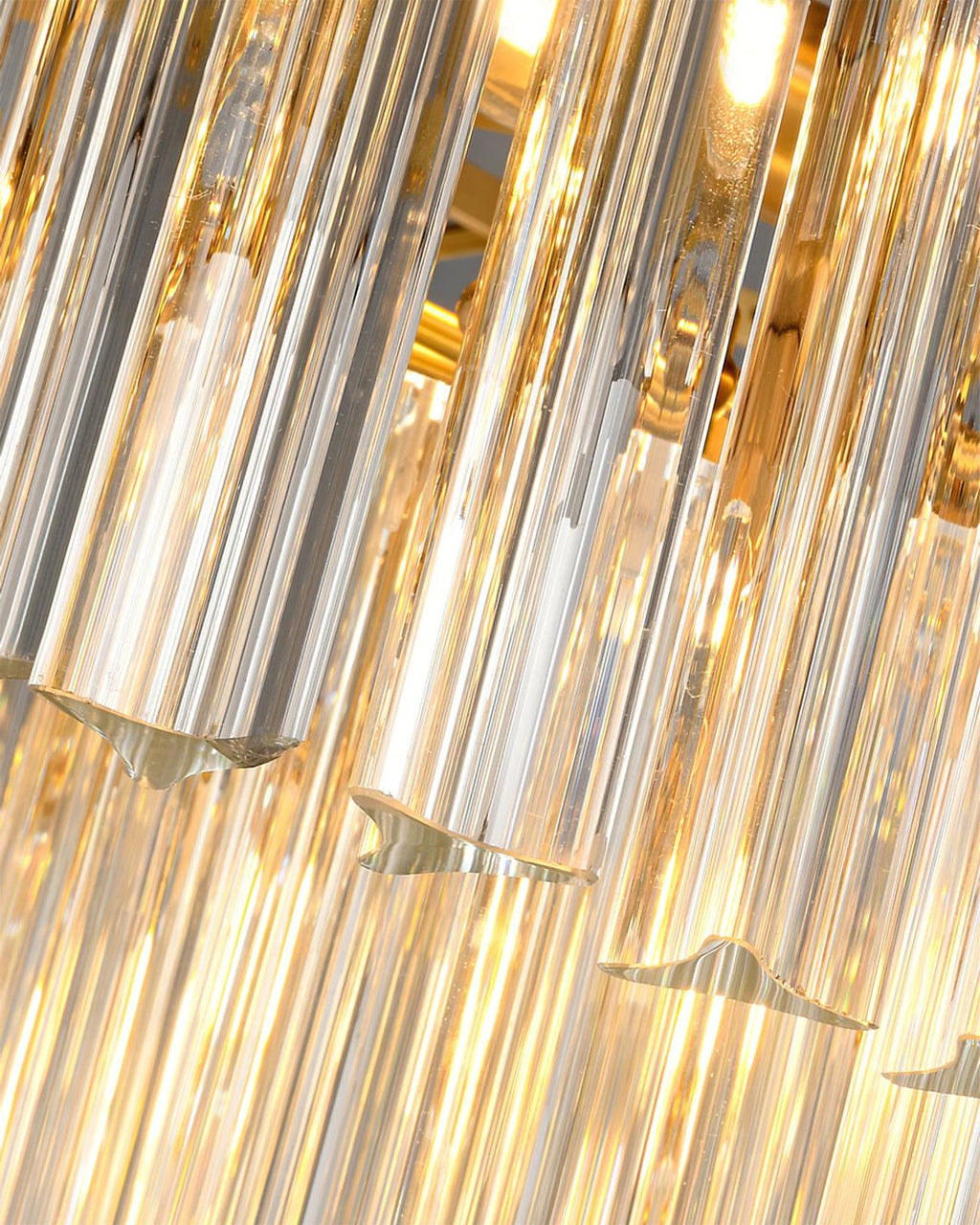 Ilsoris Lustre Postmoderne de Luxe en Cristal Brinicle - Neutralighting