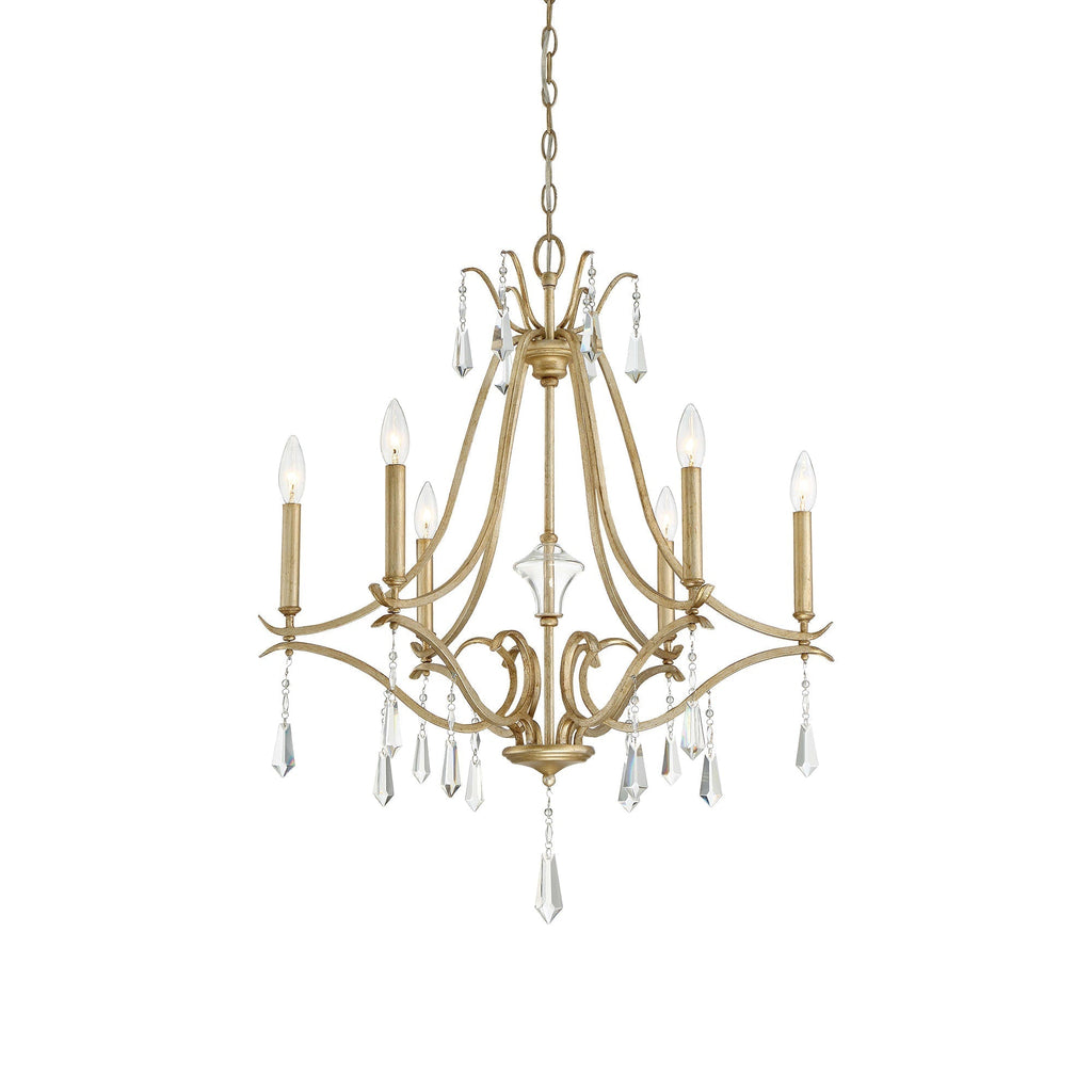 Lyra Lustre Cristal Cuivre Luxe Postmoderne - Neutralighting