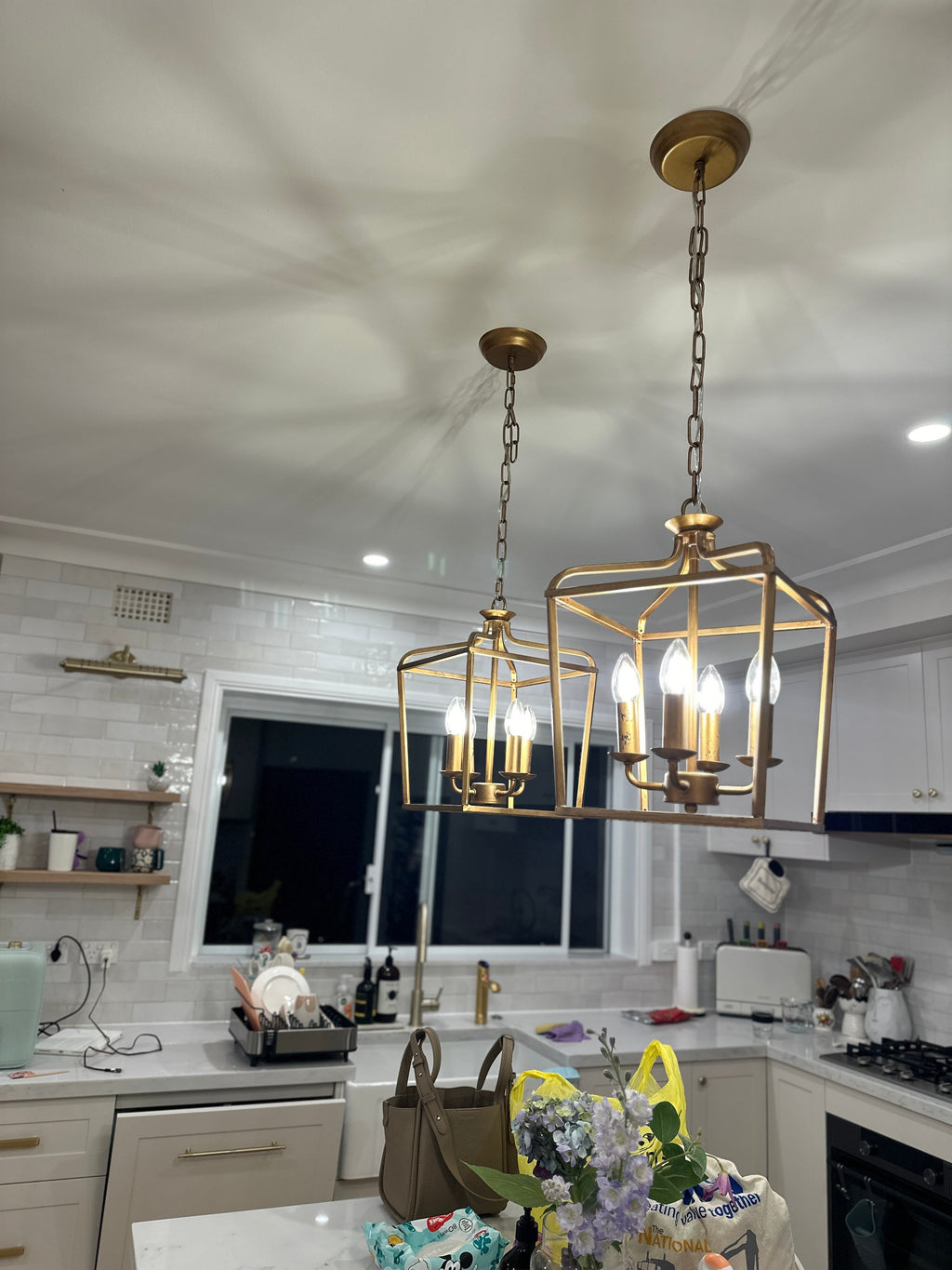 Lyra Lustre Cristal Cuivre Luxe Postmoderne - Neutralighting