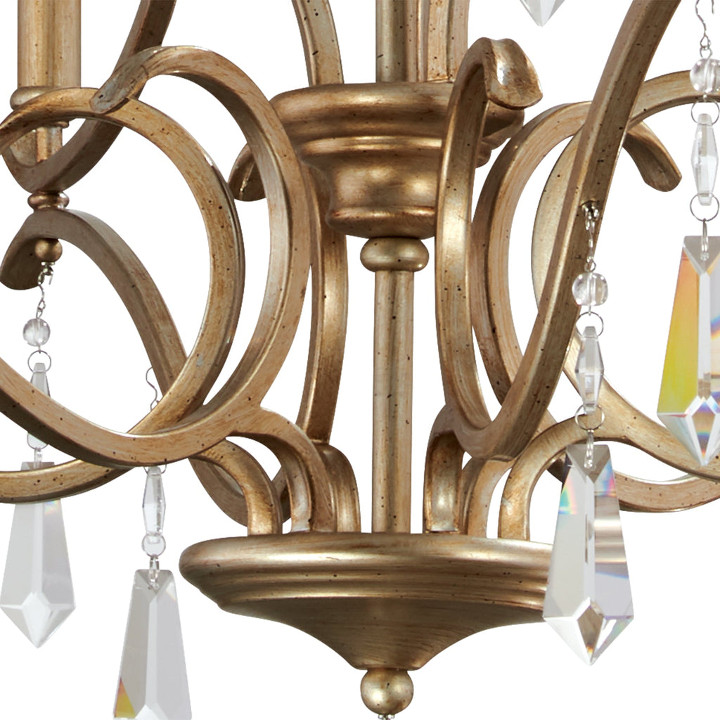 Lyra Lustre Cristal Cuivre Luxe Postmoderne - Neutralighting