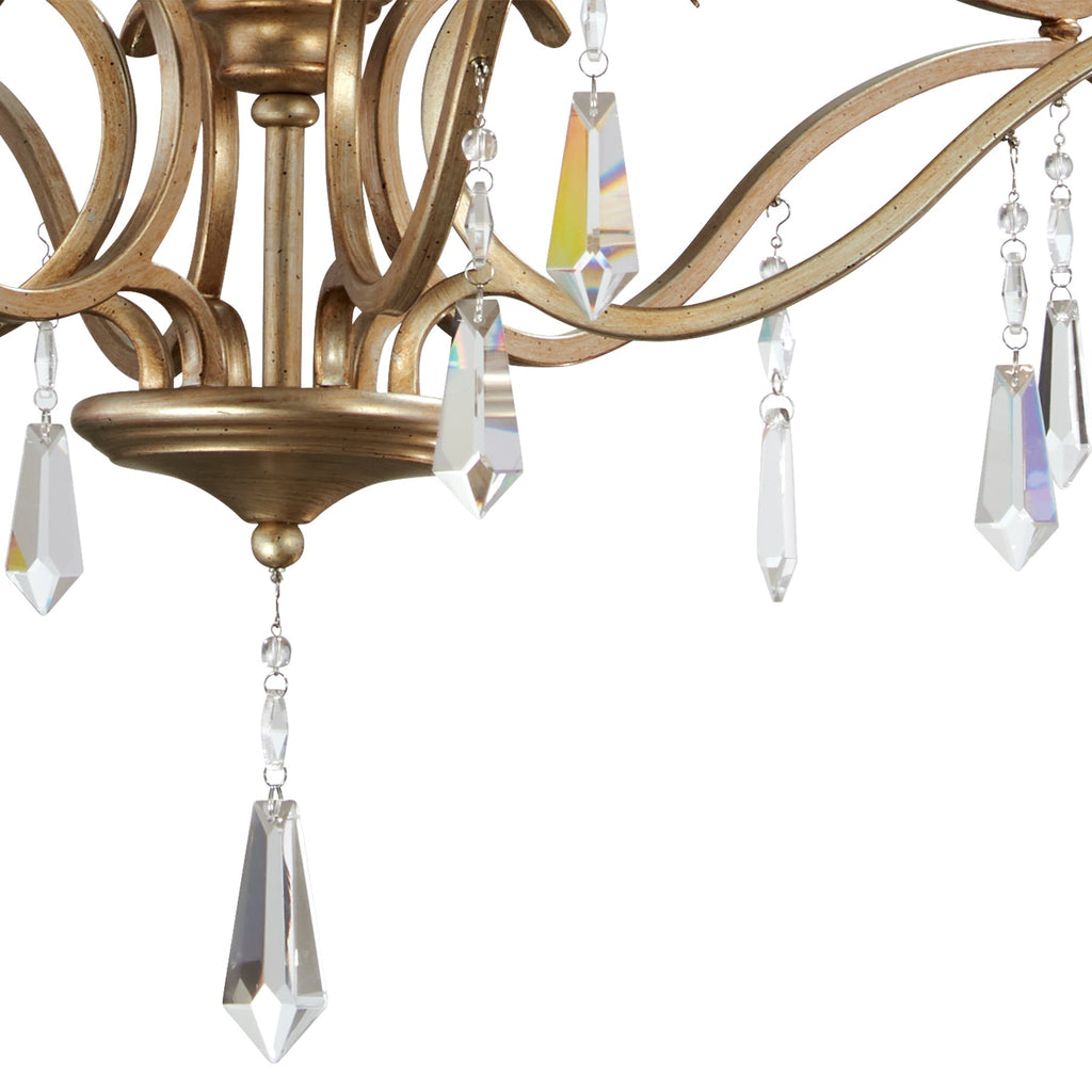 Lyra Lustre Cristal Cuivre Luxe Postmoderne - Neutralighting