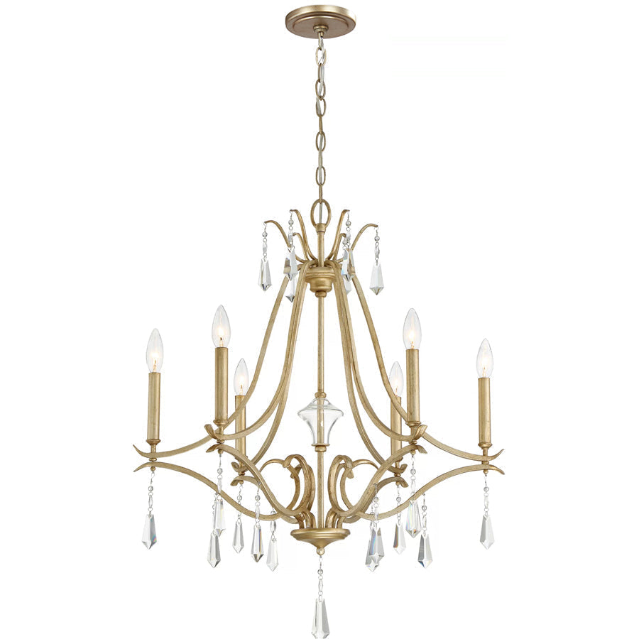 Lyra Lustre Cristal Cuivre Luxe Postmoderne - Neutralighting