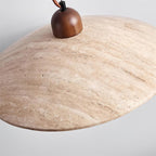 Ritta Lampe Pendante Minimaliste en Travertin - Neutralighting