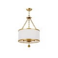 Helix Suspension Tambour Créativité Individuelle Tissu Métal - Neutralighting
