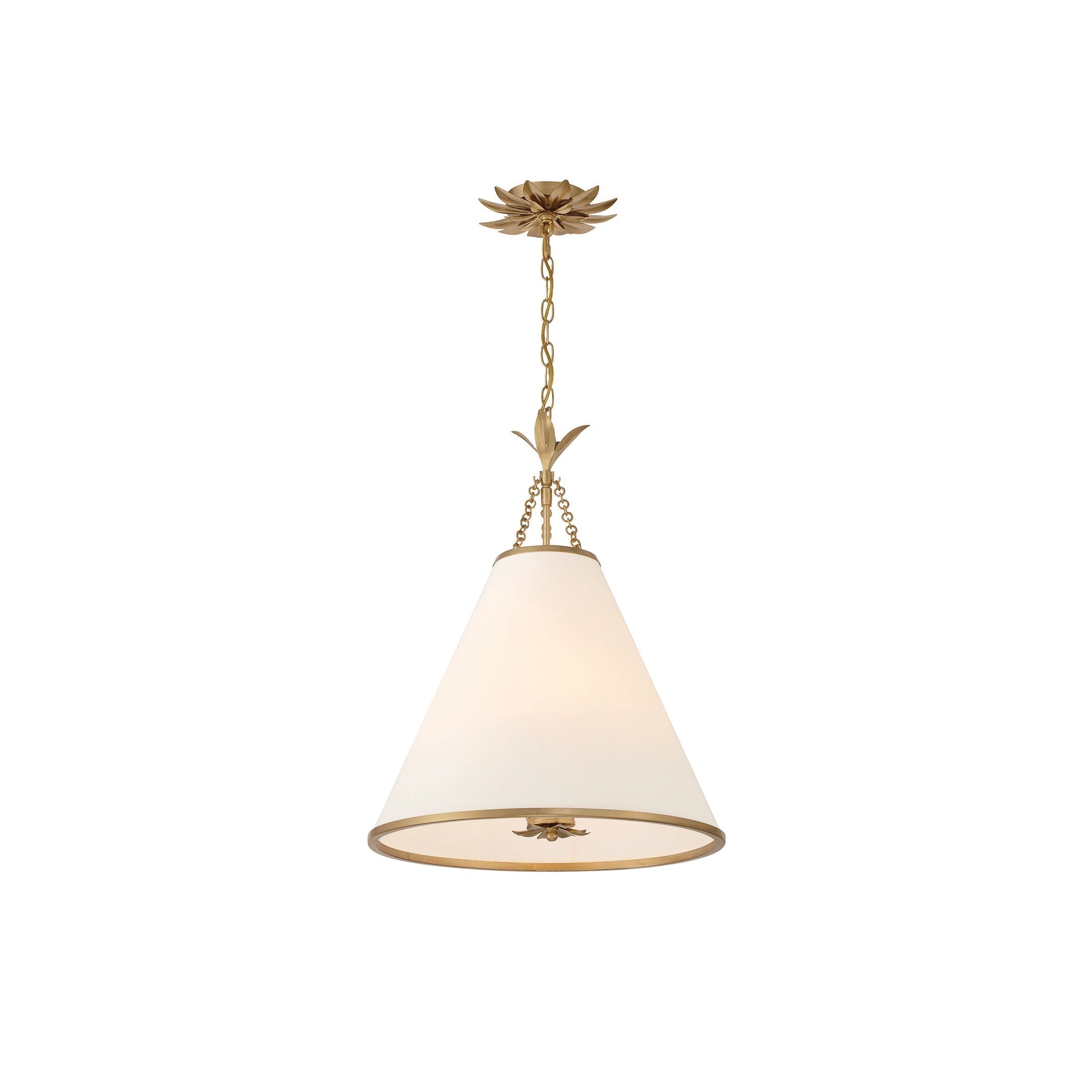 Aeon Suspension Métal Laiton Tissu Minimaliste Moderne - Neutralighting