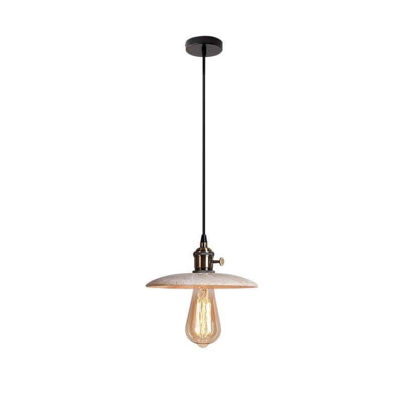 Metis Suspension Métal Travertin Beige Minimaliste Moderne - Neutralighting
