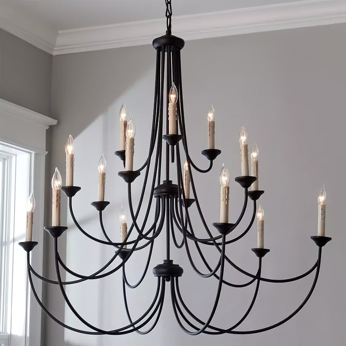 Calyx Lustre Métal Luxe Élégance Postmoderne - Neutralighting