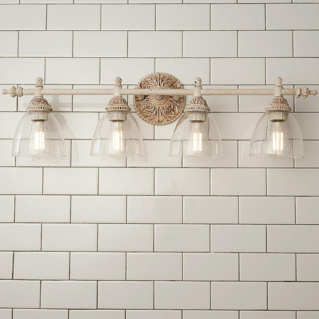 Orion Applique Murale Métal Verre Industrielle Vintage - Neutralighting