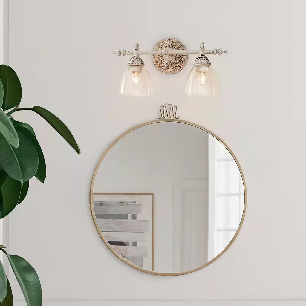 Orion Applique Murale Métal Verre Industrielle Vintage - Neutralighting