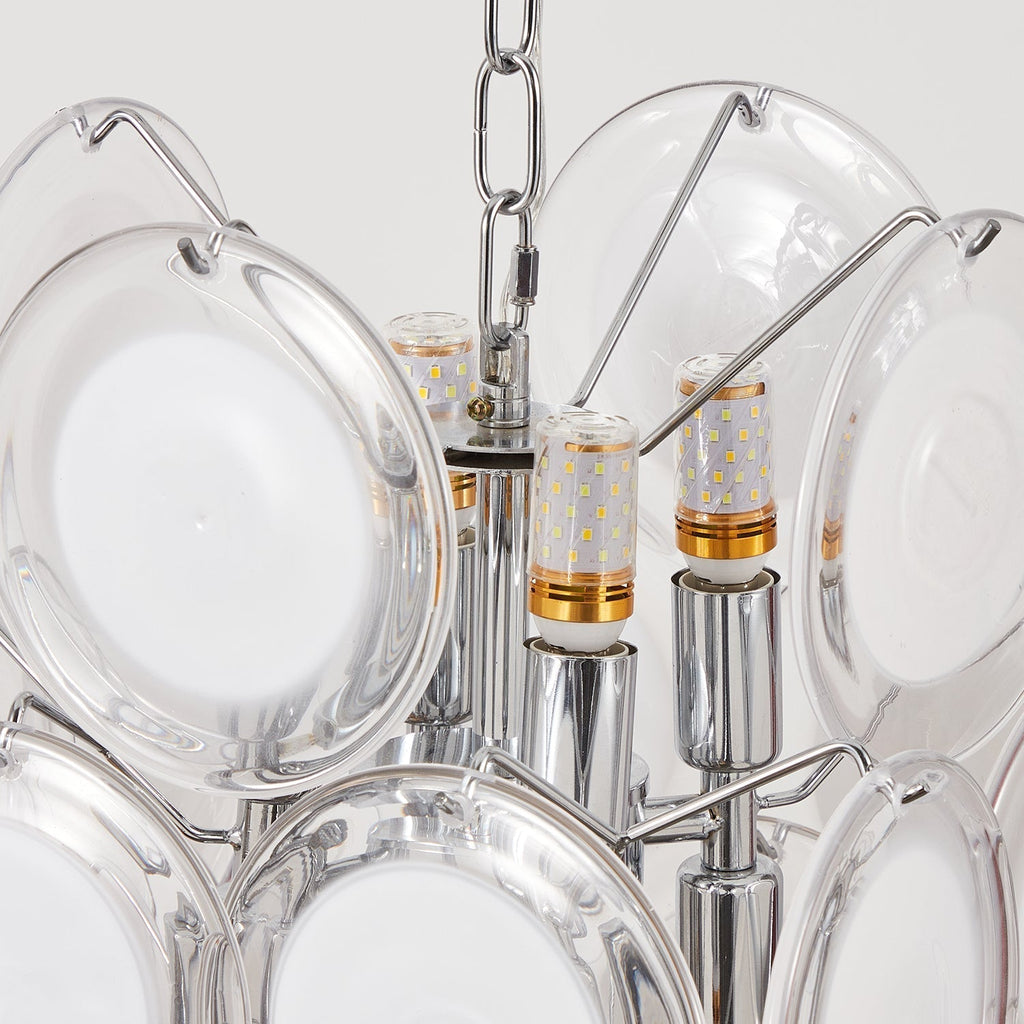 Brunelle Verre Poli Élégance Lampe Pendante - Neutralighting