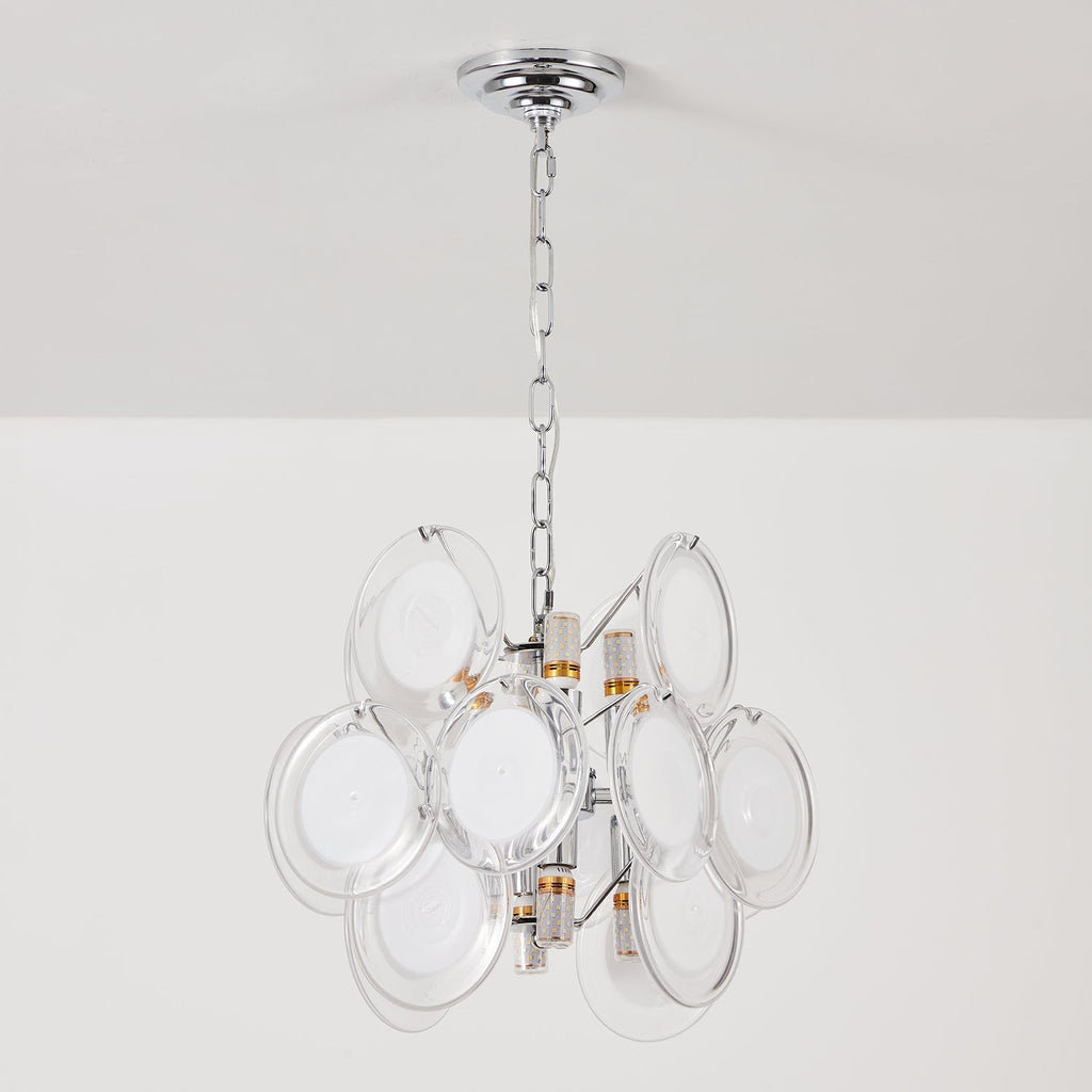 Brunelle Verre Poli Élégance Lampe Pendante - Neutralighting