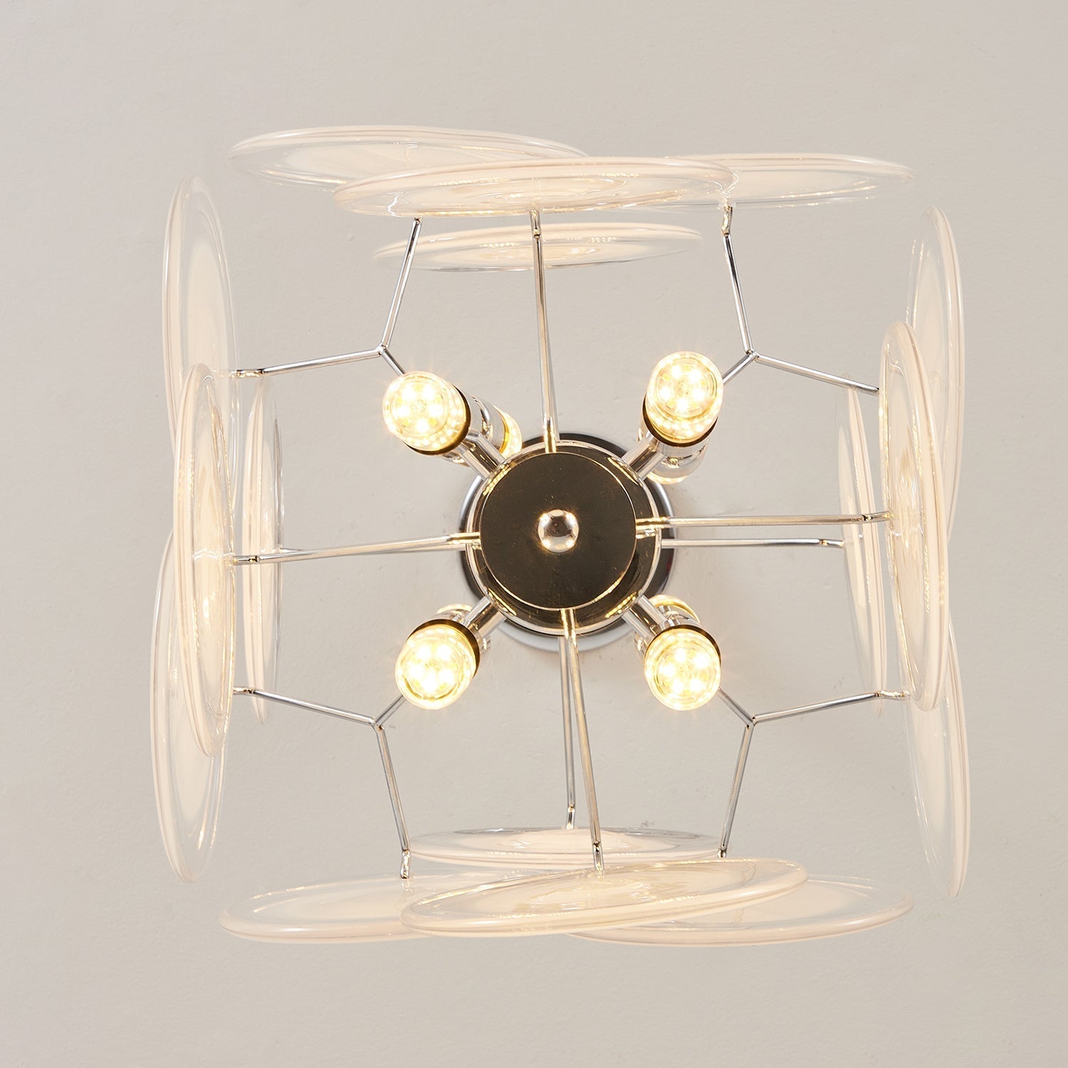 Brunelle Verre Poli Élégance Lampe Pendante - Neutralighting