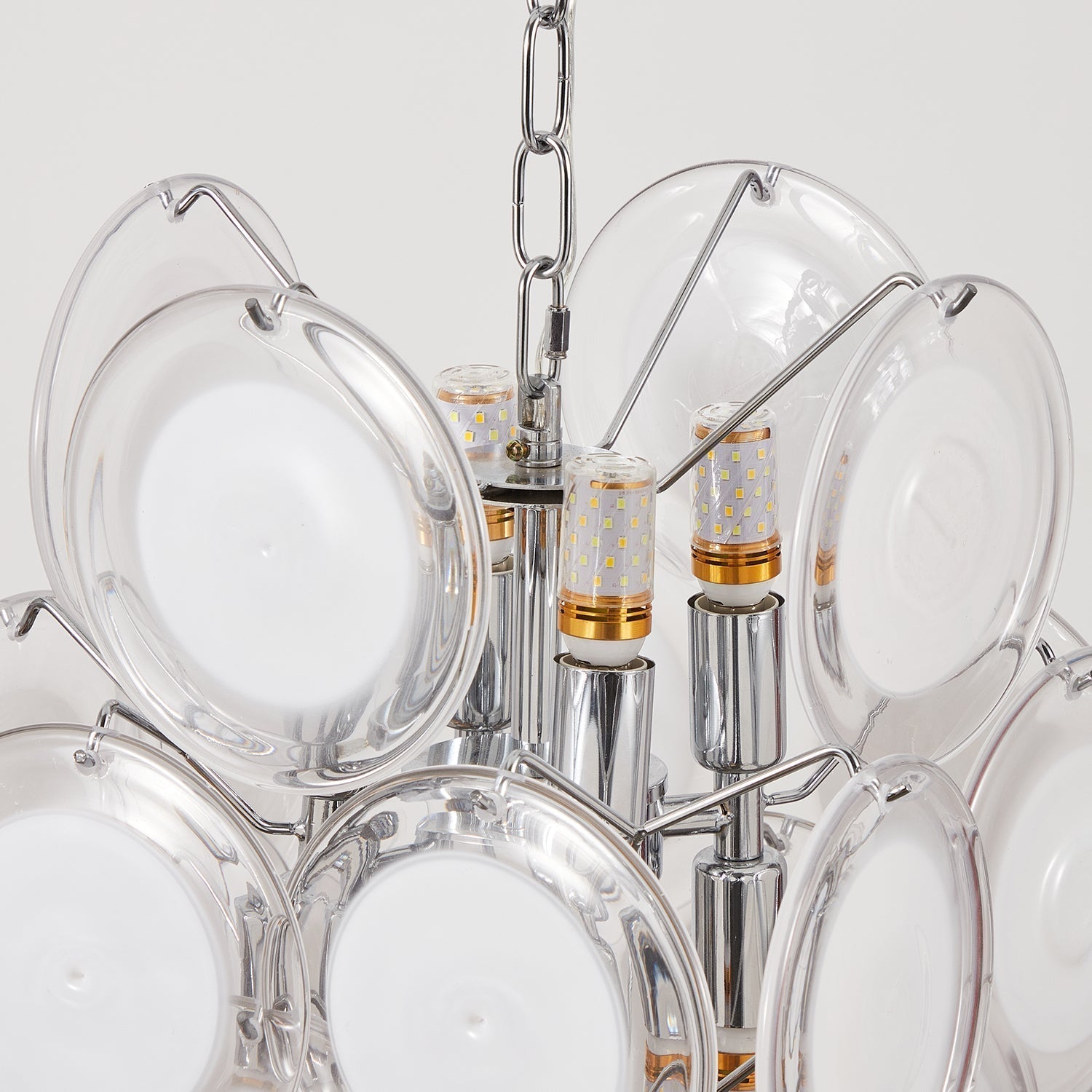 Brunelle Verre Poli Élégance Lampe Pendante - Neutralighting