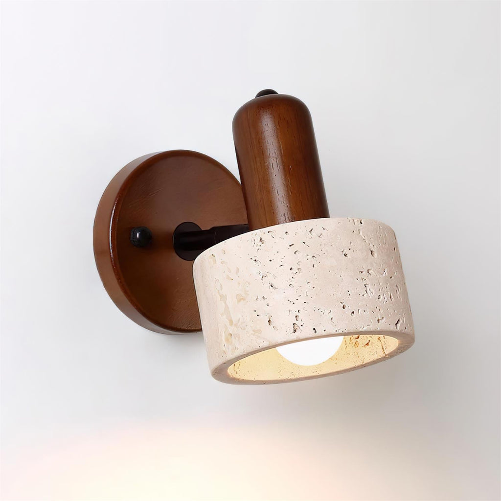Oswin Applique Murale en Travertin - Neutralighting