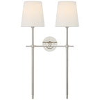 Theodore Applique Murale en Laiton et Tissu - Neutralighting