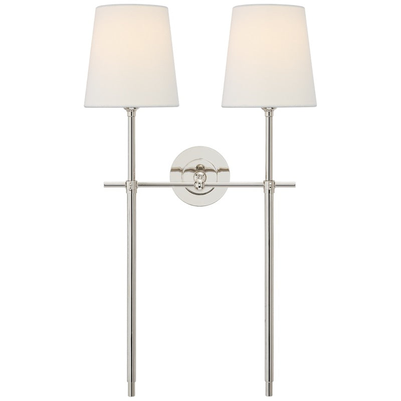 Platina Applique Murale Métal Laiton Tissu Minimaliste Moderne - Neutralighting