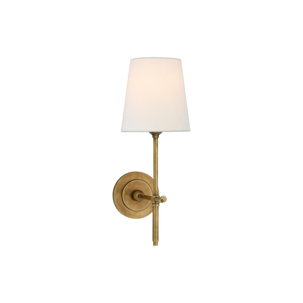 Platina Applique Murale Métal Laiton Tissu Minimaliste Moderne - Neutralighting