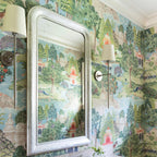 Theodore Applique Murale en Laiton et Tissu - Neutralighting