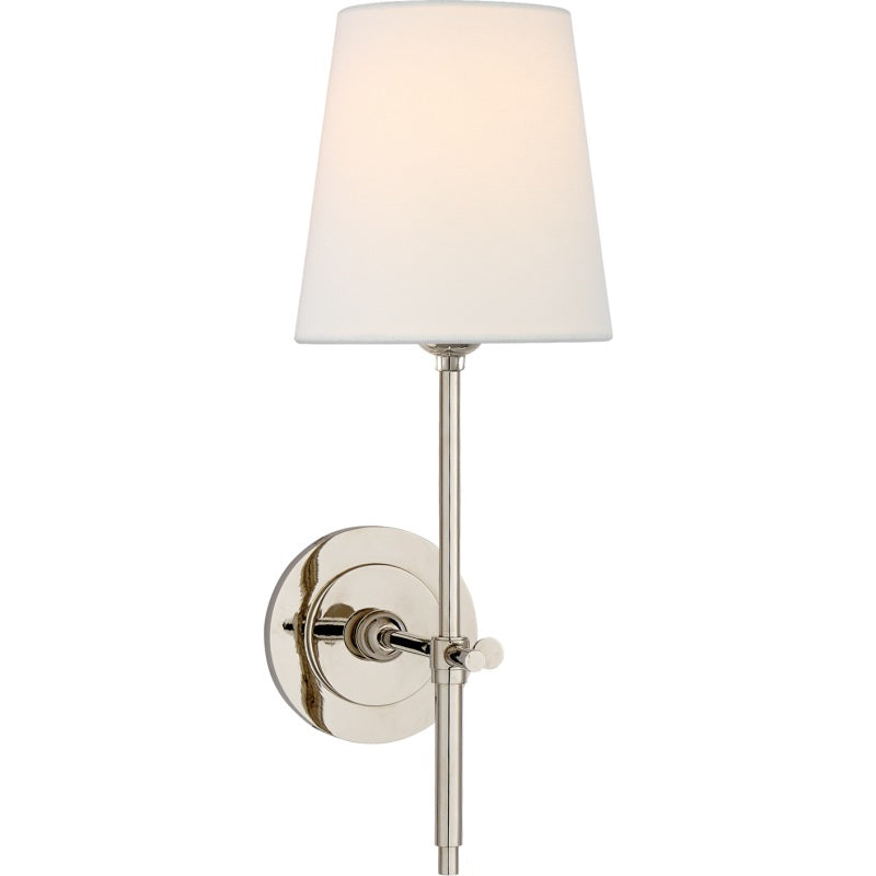 Platina Applique Murale Métal Laiton Tissu Minimaliste Moderne - Neutralighting