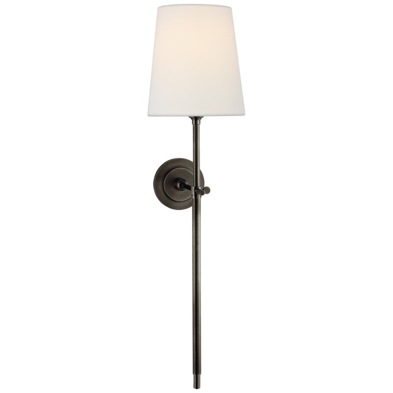 Platina Applique Murale Métal Laiton Tissu Minimaliste Moderne - Neutralighting