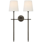 Theodore Applique Murale en Laiton et Tissu - Neutralighting