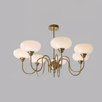 Arisha Vintage LED Métal Verre Lustre Salon - Neutralighting