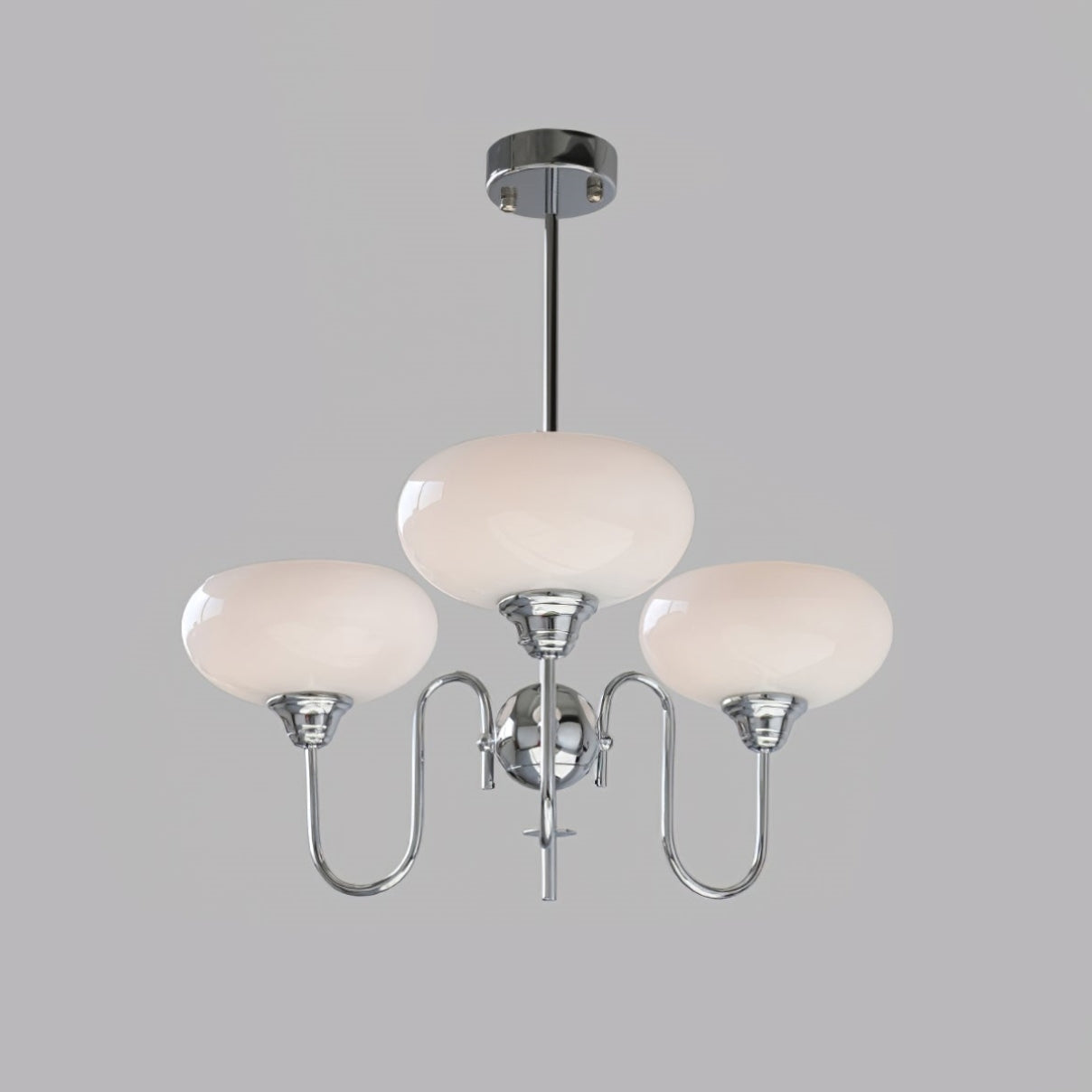Arisha Vintage LED Métal Verre Lustre Salon - Neutralighting