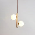 Aursorel Suspension Multi-Globe en Travertin - Neutralighting