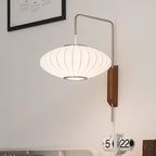 Lustra Wall Sconce Walnut Ball - Neutralighting