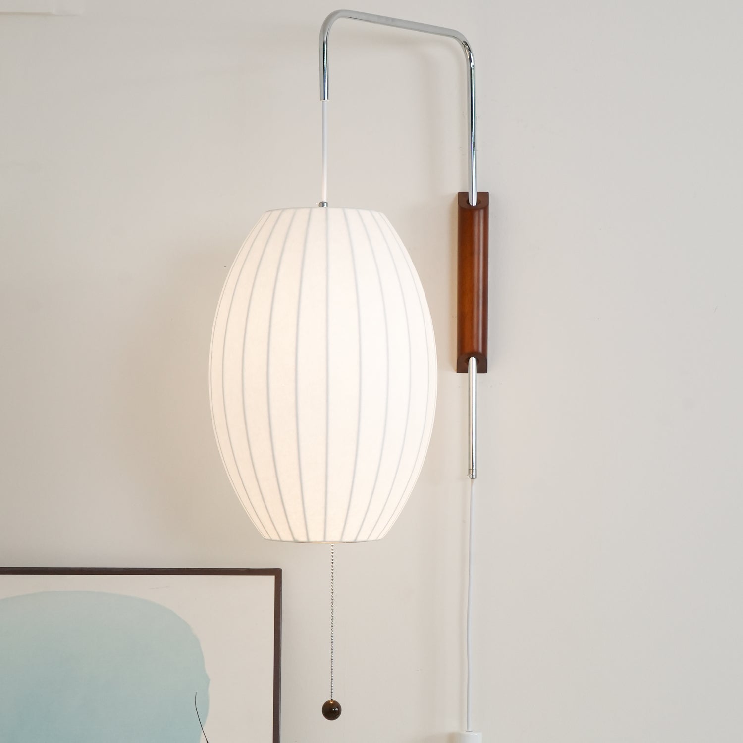 Lustra Wall Sconce Walnut Ball - Neutralighting