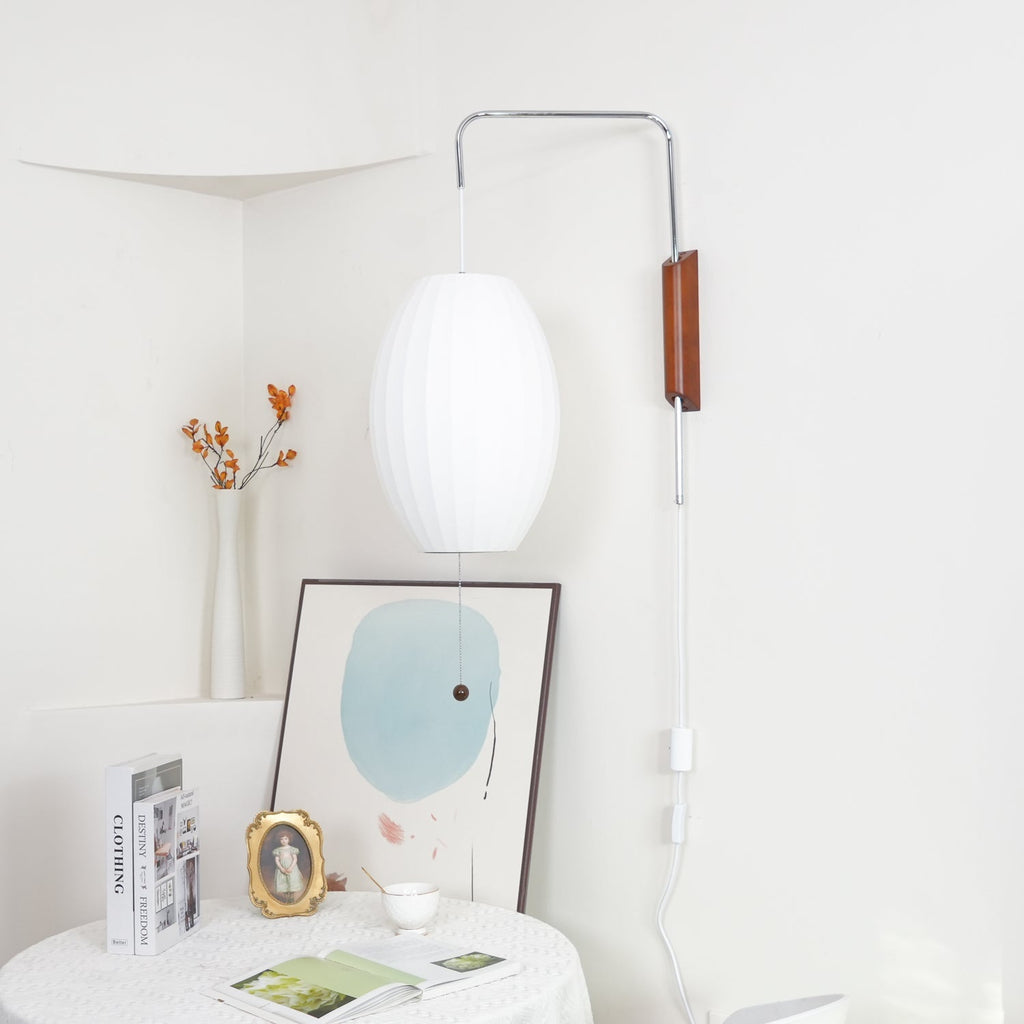 Lustra Wall Sconce Walnut Ball - Neutralighting