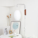 Lustra Wall Sconce Walnut Ball - Neutralighting